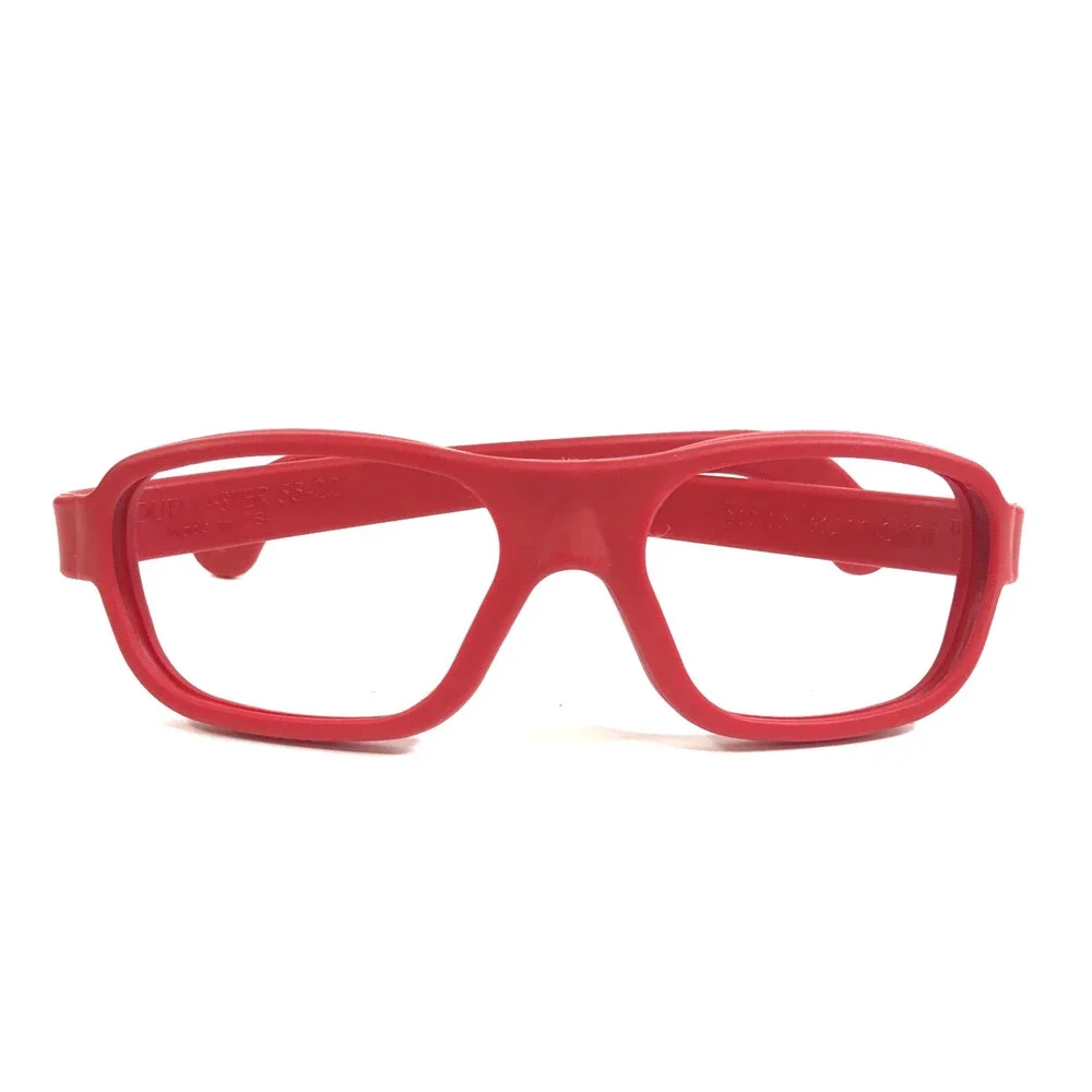 Solo Bambini Eyeglasses Frames SCOUT MASTER Tomato Red Wrap Rubberized 55-22-145